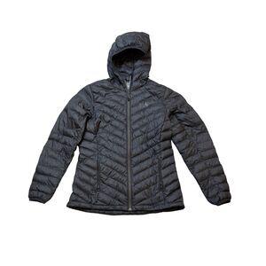 Mountain Hardware Black Micro Ratio Hooded Down Women's Puffer Jacket Size M